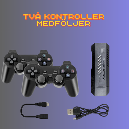 GameStick™ 40000+ Retro Spel